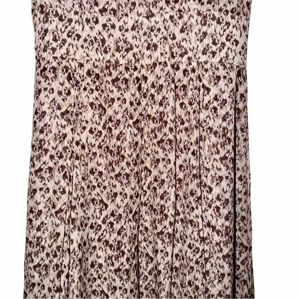 Ann Taylor 100% Silk Midi Dress Size 0 - Picture 3 of 9